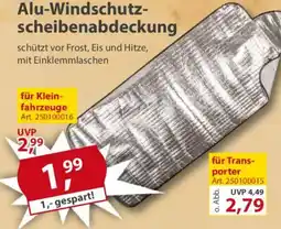 Sonderpreis Baumarkt Alu-Windschutzscheibenabdeckung Angebot