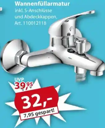 Sonderpreis Baumarkt Wannenfüllarmatur Angebot