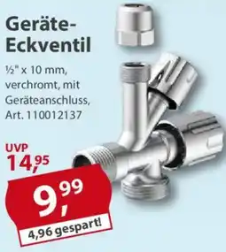 Sonderpreis Baumarkt Geräte- Eckventil Angebot