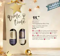 Handelshof Moselland Holztragetasche Wine Time Angebot