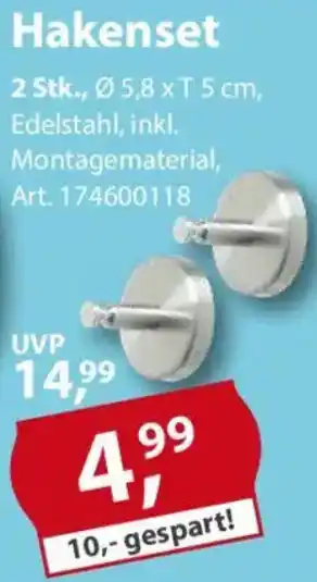 Sonderpreis Baumarkt Hakenset Angebot