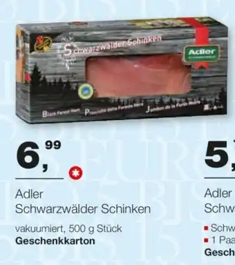Handelshof Adler Schwarzwälder Schinken Angebot