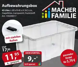 Sonderpreis Baumarkt Aufbewahrungsbox Angebot