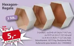 Sonderpreis Baumarkt Hexagon- Regale Angebot