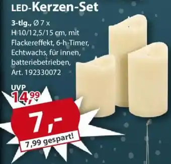 Sonderpreis Baumarkt LED-Kerzen-Set Angebot