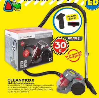 TEDi CLEANMAXX Multi-Zyklonstaubsauger Angebot