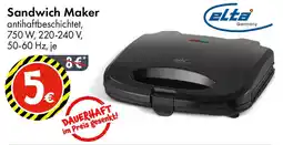 TEDi Sandwich Maker elta Angebot