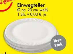 TEDi Einwegteller 16er- Pack Angebot