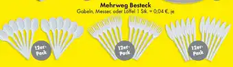 TEDi Mehrweg Besteck Angebot