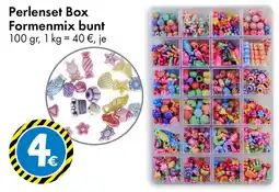 TEDi Perlenset Box Formenmix bunt Angebot