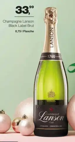 Handelshof Champagne Lanson Black Label Brut Angebot