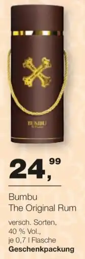 Handelshof Bumbu The Original Rum Angebot