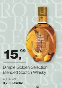 Handelshof Dimple Golden Selection Blended Scotch Whisky Angebot