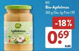 Aldi Süd BIO Bio-Apfelmus Angebot