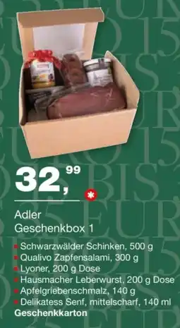 Handelshof Adler Geschenkbox 1 Angebot