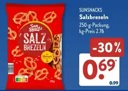 Aldi Süd SUNSNACKS Salzbrezeln Angebot