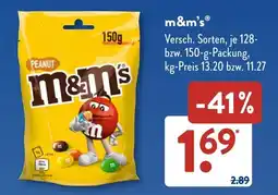 Aldi Süd m&m's Angebot