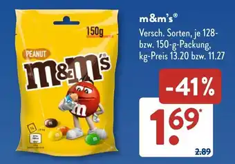 Aldi Süd m&m's Angebot