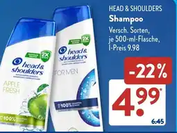 Aldi Süd HEAD & SHOULDERS Shampoo Angebot