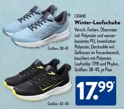 Aldi Süd CRANE Winter-Laufschuhe Angebot