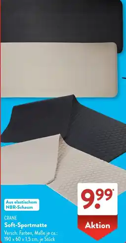 Aldi Süd CRANE Soft-Sportmatte Angebot