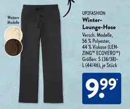 Aldi Süd UP2FASHION Winter- Lounge-Hose Angebot