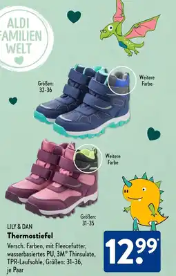 Aldi Süd LILY & DAN Thermostiefel Angebot