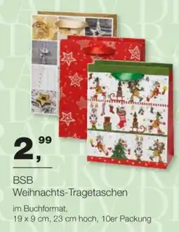 Handelshof BSB Weihnachts-Tragetaschen Angebot