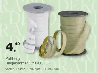 Handelshof Pattberg Ringelband POLY GLITTER Angebot