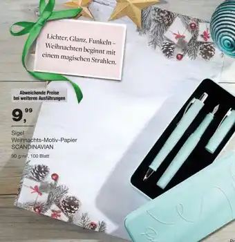 Handelshof Sigel Weihnachts-Motiv-Papier Angebot