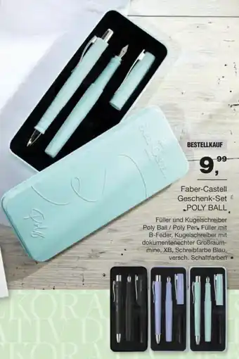 Handelshof Faber-Castell Geschenk-Set POLY BALL Angebot
