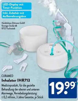 Aldi Süd CURAMED Inhalator IHR713 Angebot