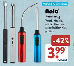 Aldi Süd Nola Feuerzeug Angebot