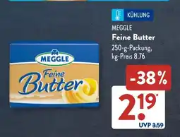 Aldi Süd MEGGLE Feine Butter Angebot