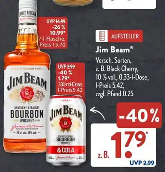 Aldi Süd Jim Beam Angebot