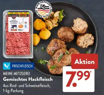 Aldi Süd MEINE METZGEREI Gemischtes Hackfleisch Angebot