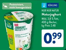 Aldi Süd NUR NUR NATUR Naturjoghurt Angebot