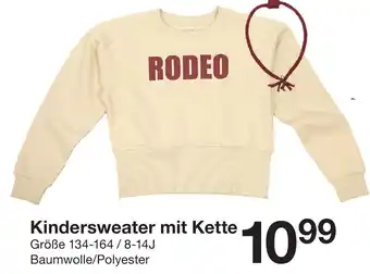 Zeeman Kindersweater mit Kette Angebot