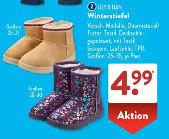 Aldi Süd LILY & DAN Winterstiefel Angebot
