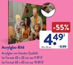 Aldi Süd Acrylglas-Bild Angebot