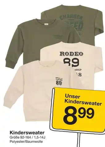 Zeeman Kindersweater Angebot