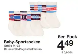 Zeeman Baby-Sportsocken 5er-Pack Angebot
