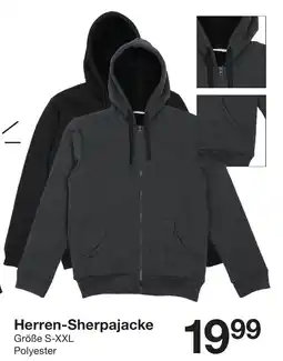 Zeeman Herren-Sherpajacke Angebot