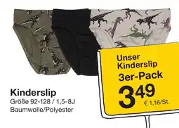 Zeeman Kinderslip 3er-Pack Angebot