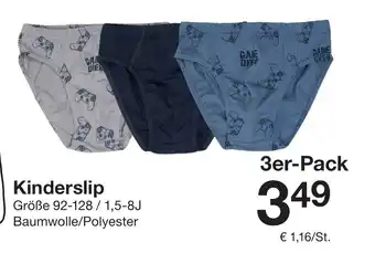 Zeeman Kinderslip 3er-Pack Angebot