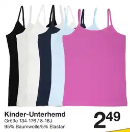 Zeeman Kinder-Unterhemd Angebot