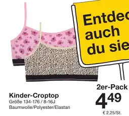 Zeeman Kinder-Croptop 2er-Pack Angebot