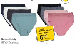 Zeeman Damen-Hüftslip 4er-Pack Angebot