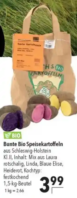 CITTI Markt Bunte Bio Speisekartoffeln Angebot