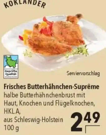 CITTI Markt KOKLÄNDER Frisches Butterhähnchen-Suprême Angebot